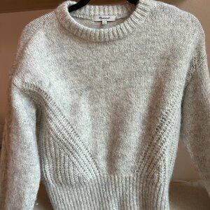 Madewell Women's Sweater (Light Grey, S)